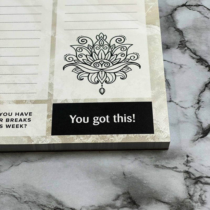 A3 Desktop Weekly Planner (60 pages)