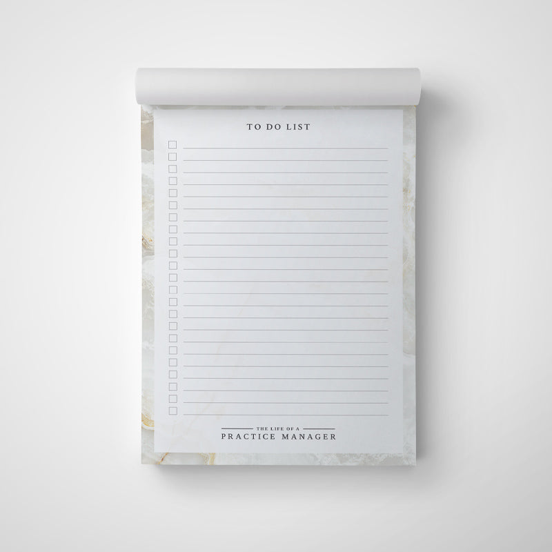 Minimalist To Do List Notepad : Daily To Do List Notepad Stationery